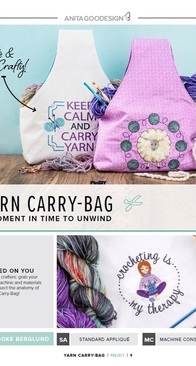 Anita Goodesign - Yarn Carry-Bag (Project)