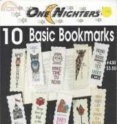 Jeanette Crews Designs One Nighters 430 - 10 Basic Bookmarks