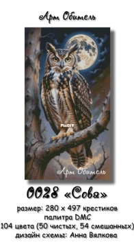 Art residence 0028-Owl by Anna Vyalkova XSD