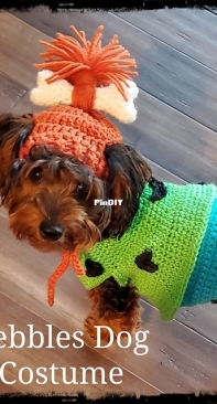 Sharon Santorum Designs - Sharon E. Santorum - Pebbles Dog Costume