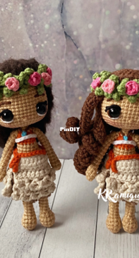 KR amigurumi - Karina Romero - Moana - Spanish