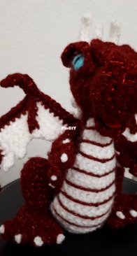 Small But Mighty Dragon by Sharon Ojala (Amigurumi To Go)