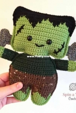 Spin a Yarn Crochet - Jillian Hewitt - Frankenstein’s Monster - Free