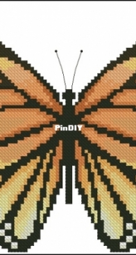 Butterfly by Anna Pavlyuk from Just Cross Stitch August 2021 PCS + XSD
