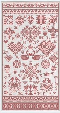 Modern Folk Embroidery - Lots of Love XSD