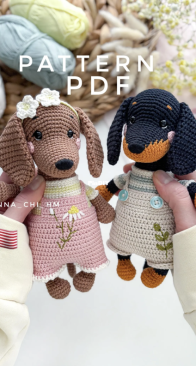 Fairy Toys by Inna Chi - Inna Chi Hm - Inna Chibinova / Chybinova -  Daisy and Charlie the Duchshunds