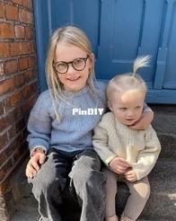 Sunday Sweater Junior by Mette Wendelboe Okkels - PetiteKnit - English