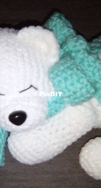hush!! my teddy bear is sleeping...