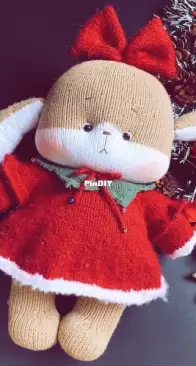 Funny bui/boi - mybui248- knitting cute bunny - English