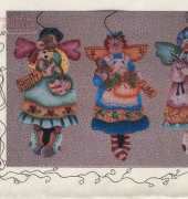 Homespun Country Collectibles-N°68-Winter Angels  /Italian