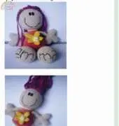 Pica Pau - Yanina Schenkel  - Amigurumi doll pattern Emma