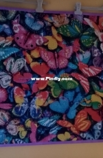 Diamond Painting - Mixed butterfly - completed