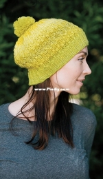 Lemon Lime Beanie by Emily Kintigh-Free