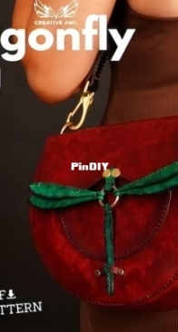 Dragonfly Leather Bag - Creative Awl
