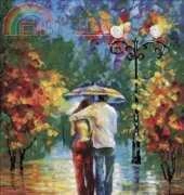 Zolotoe Runo Chm-022 Романтическая прогулка Romantic Walking After L. Afremov's Painting XSD