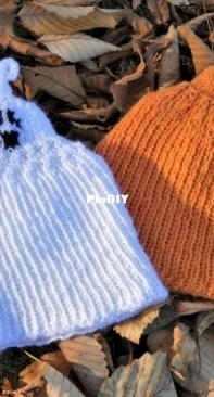 Spooky Spirit Ghost Hat by Shelley Hilton-Free