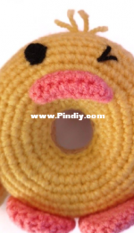 Oodles of Crochet Crafts - Rachel Zain - Doughnut Buddies - Duck