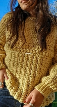 Colores Santos Crochet - Gisela Elizabeth Cejas - Sweater Abba - Spanish