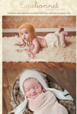 Evie Baby Bonnet Hat - Amanda Keeys - English