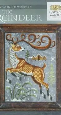Cottage Garden Samplings - A Year in the Woods 12 - The Reindeer - XSD