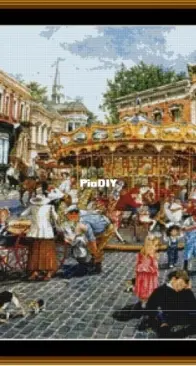 Witch Stitch - Carousel Tapestry