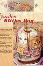 Garden Kitties Bag by Pamela Kellogg from Stitchers World Apr/May 2001 PCS + XSD