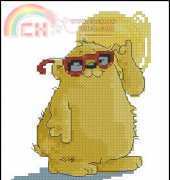 Hello Archie - Look on the Bright Side by Margaret Sherry from Cross Stitcher 163 XSD