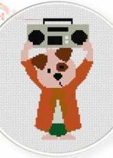 Daily Cross Stitch - Say Any Woof