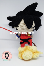 Love and Fire Handmade - Lorena Flores - Goku