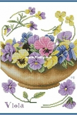 Lanarte PN-0168600 Violets by Marjolein Bastin XSD + PCS