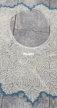 Blanchefleur Lace Shawl by Anna Victoria - Lily Pond