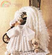 Peter Gregory: 710 Shawl,Matinee Coat and Shoes