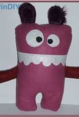 frendly monster felt