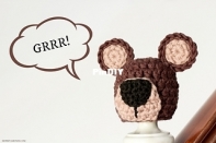 Olivia Kent - Hopefully Honey - Newborn Teddy Bear Hat - Free