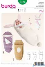 Burda Kids 9421 Babynest  English, French , German