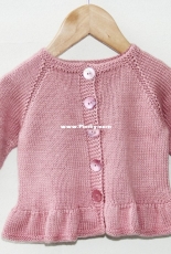 Cardigan Flounce - Go Handmade - FREE