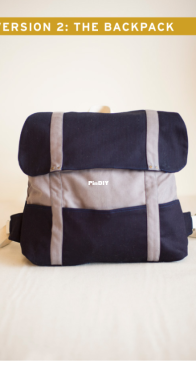 Colette Patterns - Cooper Backpack, Messenger Bag and Satchel