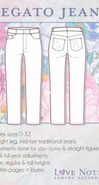 Love Notions - Legato Jeans - Sizes 0-32