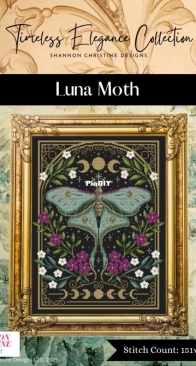 Shannon Christine Designs - Timeless Elegance Collection - Luna Moth