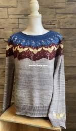 Biscotte Yarns - Quidditch Yoke by Louise Robert - Free