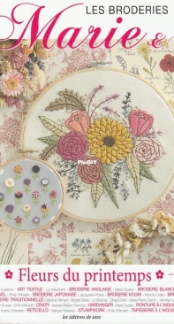 Les Editions De Saxe - Les Broderies de Marie et Cie - Fleurs du Printemps / French