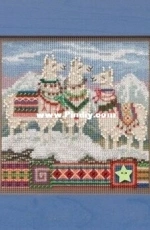 Mill Hill - Buttons & Beads Winter Series MH14-1935 Fa, La, La Llamas XSD