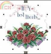 Oh! Nice Day Design Number 319 My best thanks, Carnation