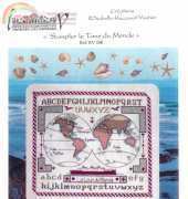 Isabelle Vautier RV 208 sampler le tour du monde - sampler around the world