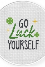 Daily Cross Stitch - Go Luck Yourself