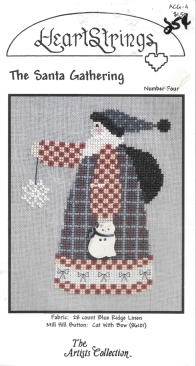 Heartstrings The Artists Collection - The Santa Gathering #4 by Pat Thode