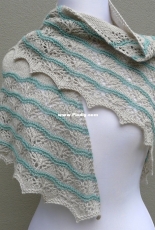 Tree Hugging Shawl by Vintage Purls