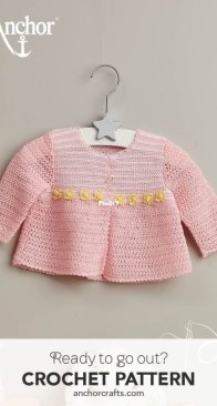 Anchor Crafts - Baby Jacket - Chaquetita para bebé  -  Spanish
