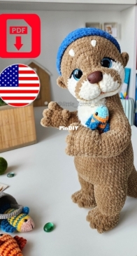 Little lamb ami / Thread tutorial - Otter - English