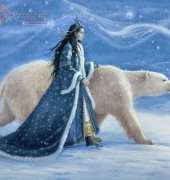 HAED HAERS 045 Snow Princess and the Polar Bear by Ruth Sanderson